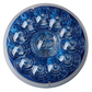 ASL - 40400BR: 4" Blue Lens/Red LED Designer Series Tail Light