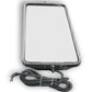 SS W/Coast Mirror Head Clear 12V LED 7 1/2 x 16"