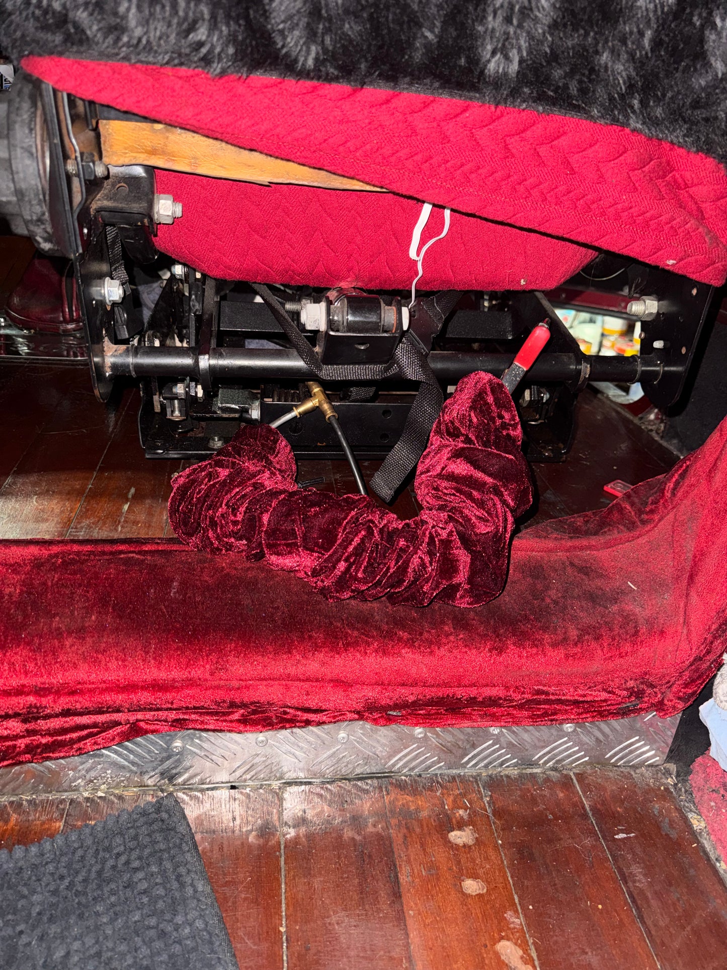 AACC - Air Hose Sox (sock) - Maroon Velvet
