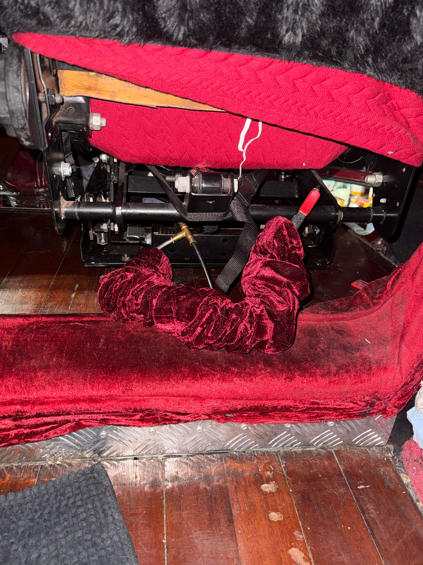 AACC - Air Hose Sox (sock) - Maroon Velvet