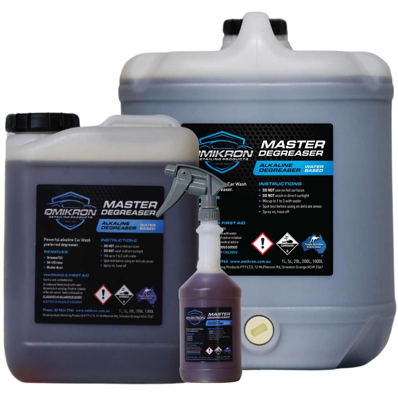 OMIKRON-MASDEG: Master Degreaser