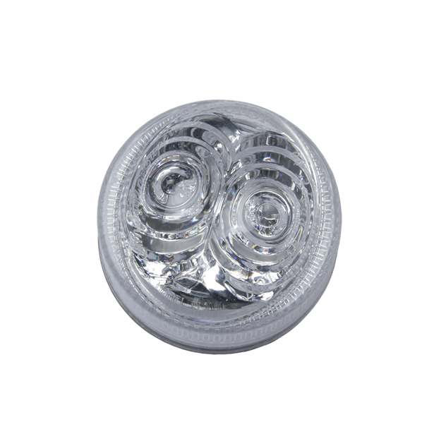 ASL - 20800WU: 2" Clear Lens/White LED Designer Series - Marker Light