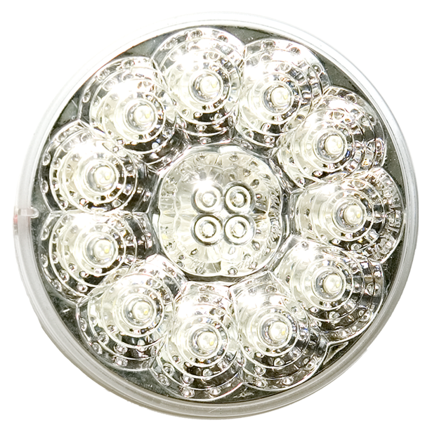 ASL - 40200AC -  4000 - 4" Designer Series - Clear Lens / Amber LED