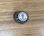 GS-KS4 :  Silver Glitter Round Knob with Round white/red/black KENWORTH TRUCKS detail