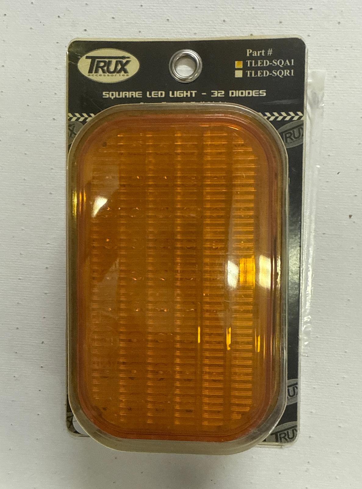 TLED-SQA1 : Square LED Light - 32 diodes - Amber