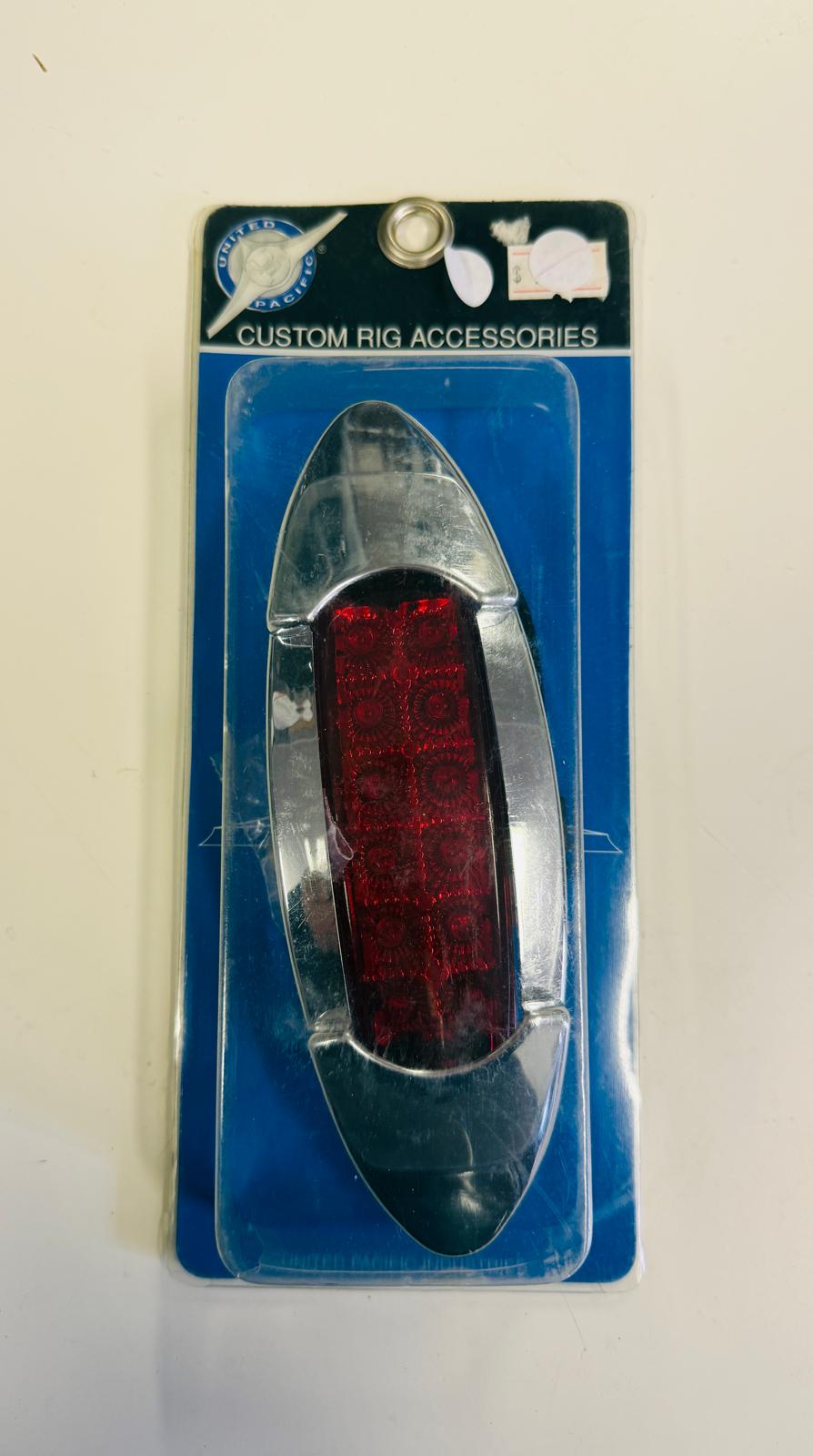 UNITED PACIFIC - 38959 : 12 LED Red Reflector Light with Maverick Rim
