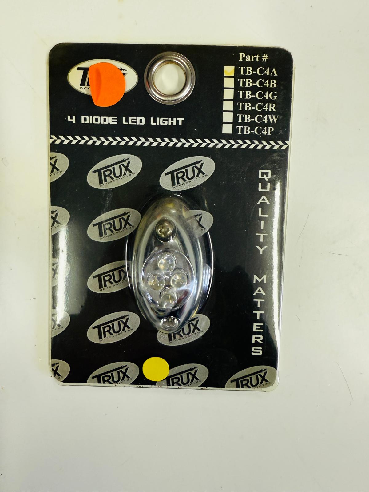 TLED-C4A : 4 Diode Marker Light - Amber