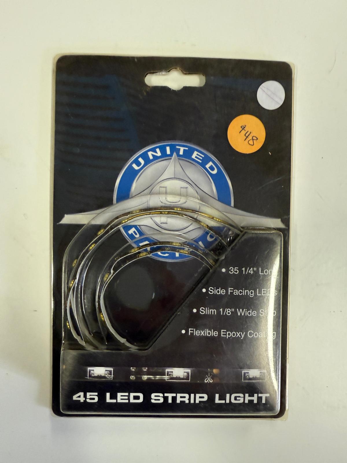 UNITED PACIFIC - 37263 : 45 LED - 35.25" Strip Light - Red LED