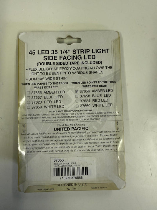 UNITED PACIFIC - 37656 : 45 LED - 35.25" Strip Light - Amber LED