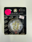 TLED-2SCR : 2" Clear Lens LED Light - 5 Diodes - Red LED