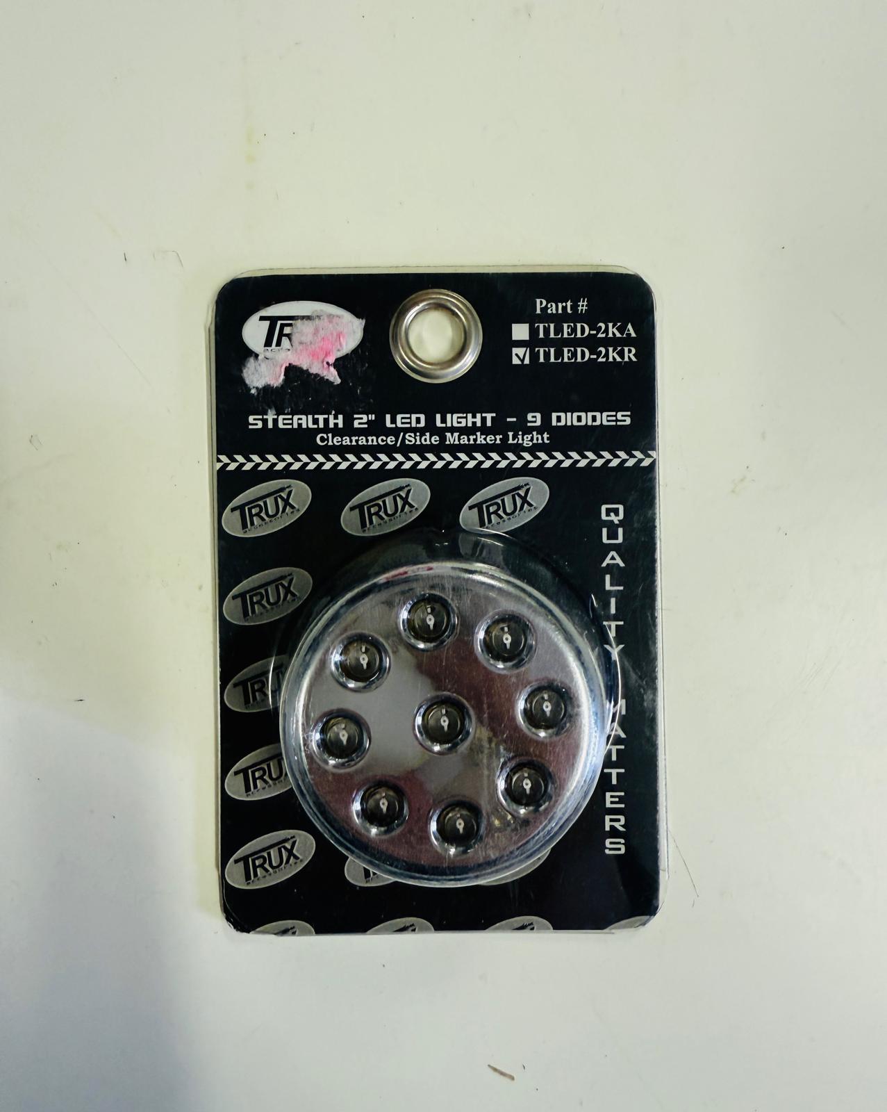 TLED-2KR : Stealth 2" Marker Light - Red LED
