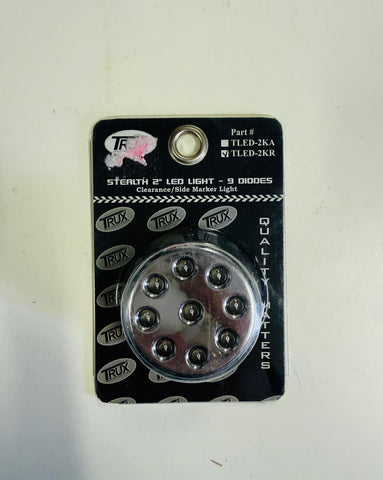 TLED-2KR : Stealth 2" Marker Light - Red LED