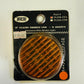 TX-TLED-2TA: 2″ Clear Amber Marker Round LED Light