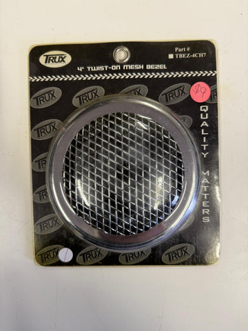 TBEZ-4CH7 : 4" Twist On Mesh Bezel