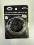 TBEZ-2CH6 : Screwless Grommet Mount 2" Bezel with Visor