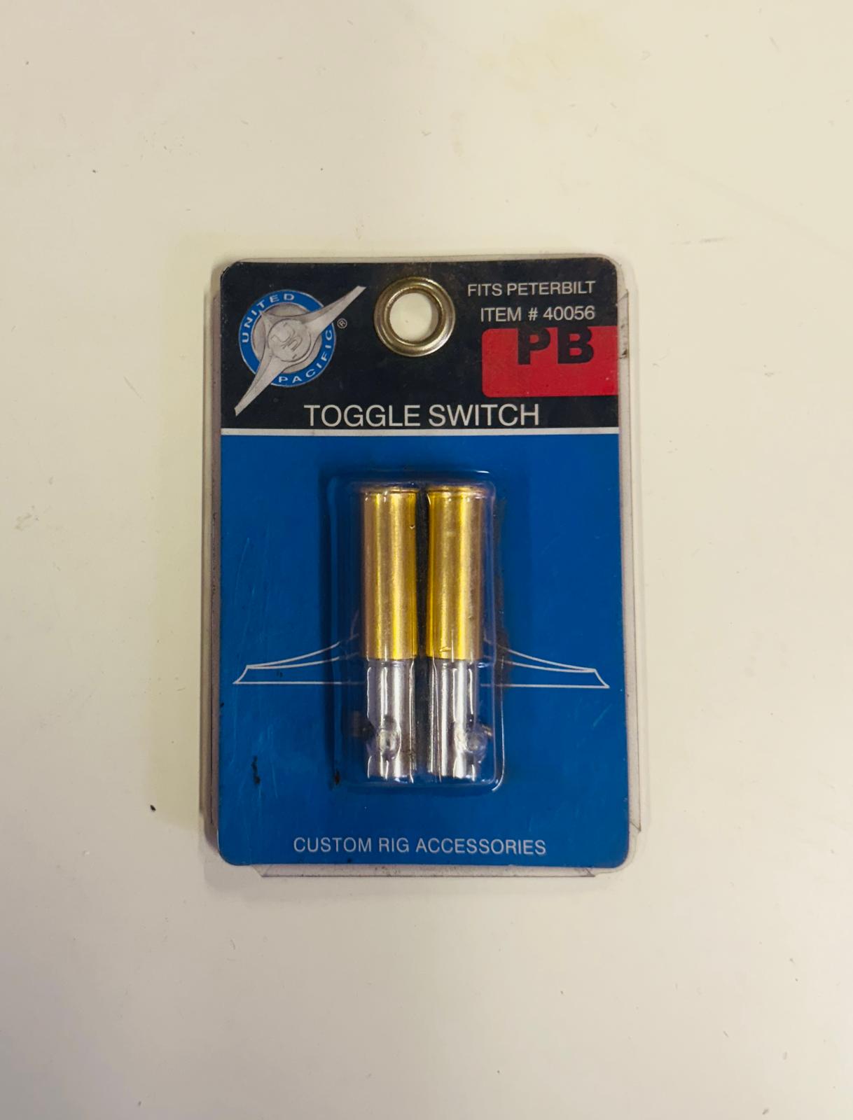 UNITED PACIFIC - 40056 : Toggle Switch Bullet Style (fits Peterbilt)