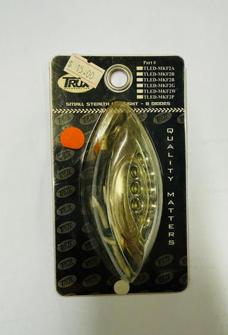 TLED-MKF2A : Stealth Marker Light - Amber LED - 8 Diodes