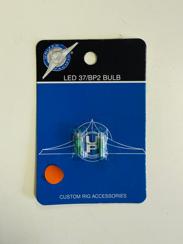 UP-38345 : 1 Micro LED 37/BP2 Bulb - Green (2 Pack)