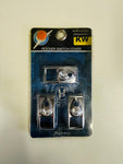 UP-41416 : Rocker Switch Cover w/ Clear Diamond For 2006+ Kenworth (Card Of 3)