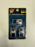 UP-41416 : Rocker Switch Cover w/ Clear Diamond For 2006+ Kenworth (Card Of 3)
