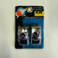 UNITED PACIFIC - 41356 : Chrome Rocker Switch Plug w/ Purple Diamond For 2006+ Kenworth (Card Of 2)
