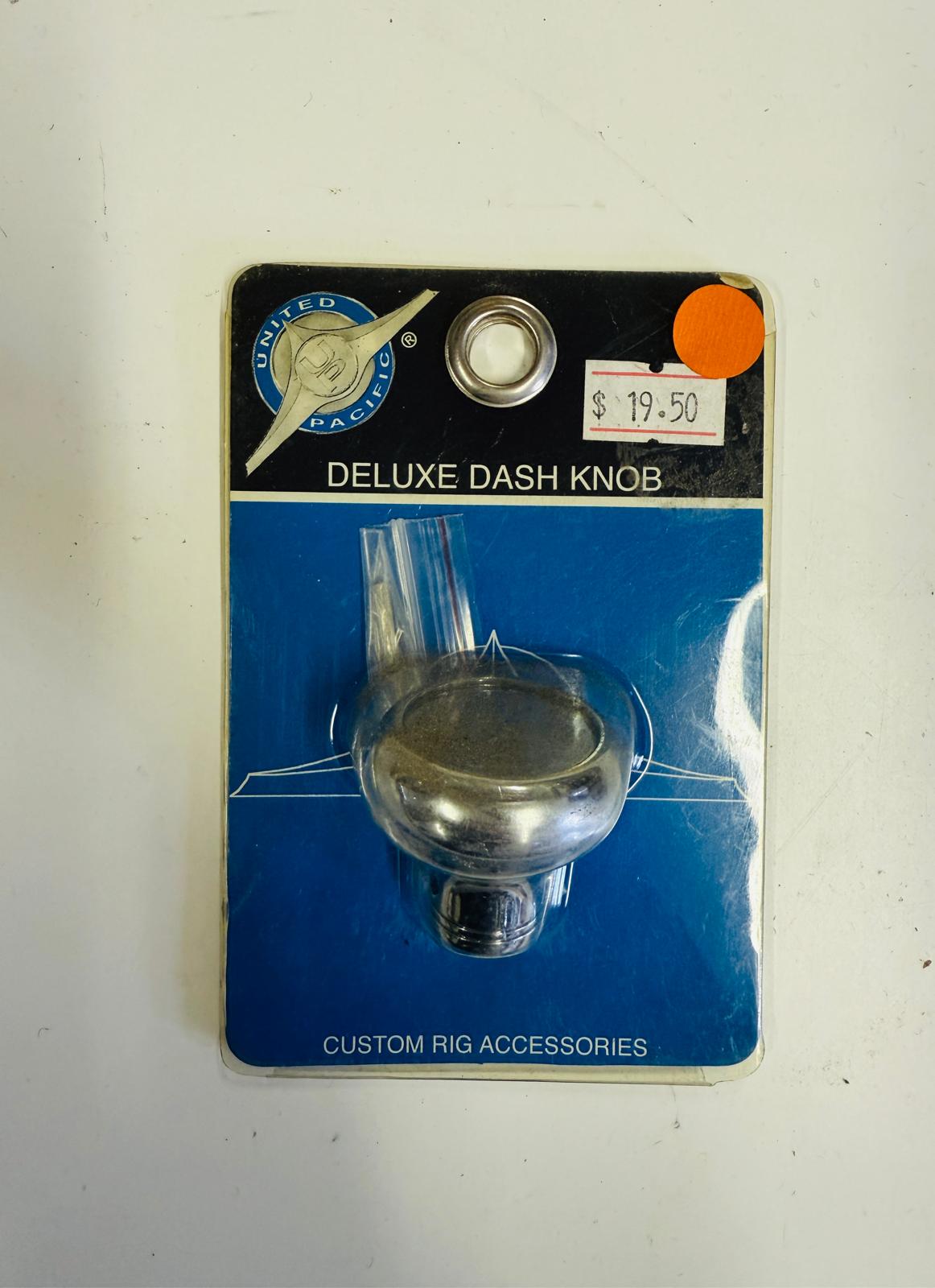 UNITED PACIFIC - 23390 : Fan / Air Glossy Knob - Screw Mount - Aluminium Knobs only