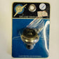 UNITED PACIFIC - 23391 : Fan / Air Glossy Knob - Screw Mount w Black Sticker
