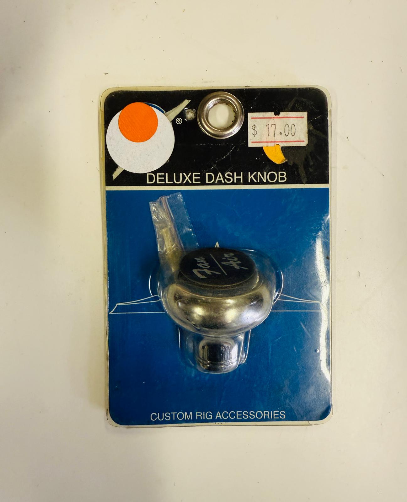 UNITED PACIFIC - 23460 : Fan/Air Knob - Black Sticker