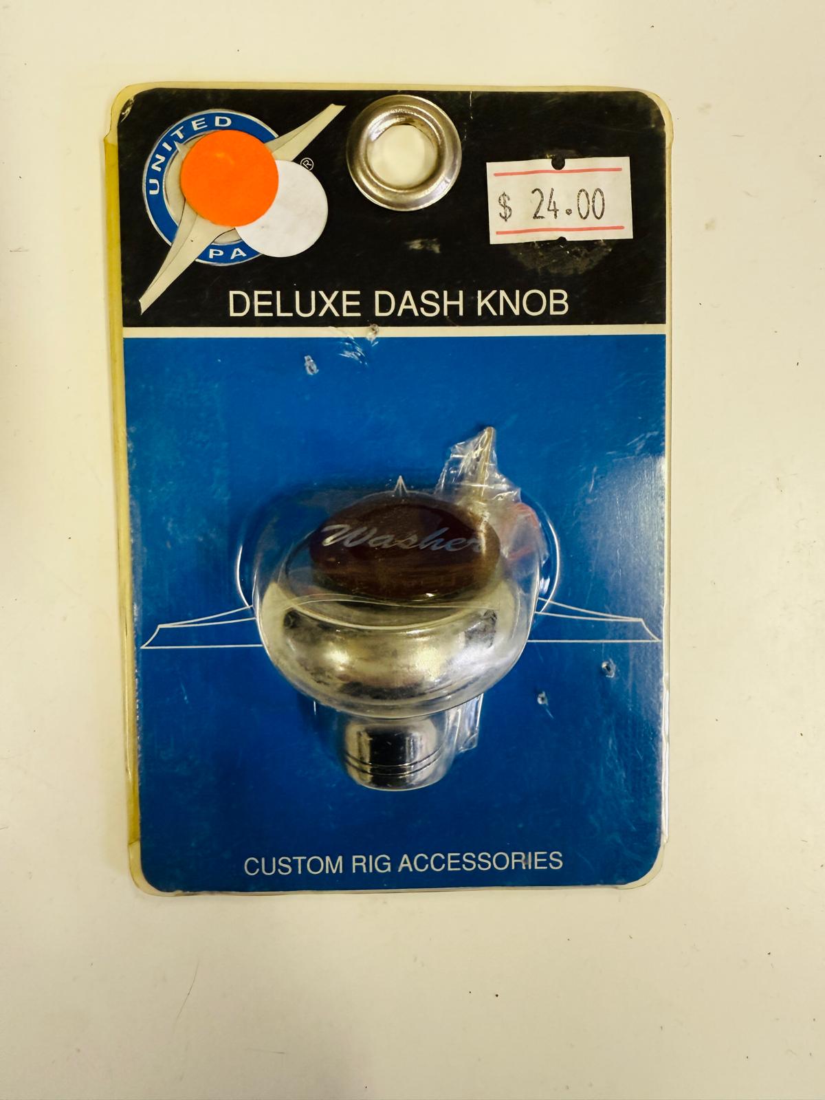 UNITED PACIFIC - 23446 : Knobs with Washer Sticker - Red