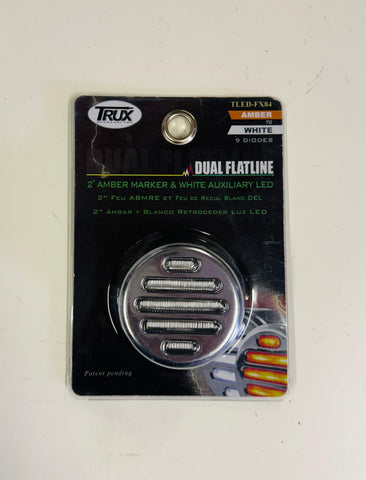 TLED-FX84 : 2" Flatline Dual Colour Amber/White
