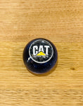 GS-CATB2 : Blue Glitter Round Knob with Round black/white/yellow CAT detail