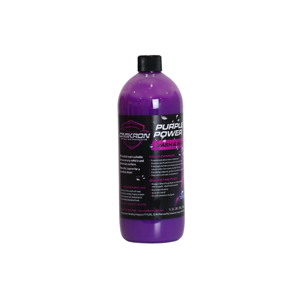 OMIKRON-PURPOW : Purple Power Wash and Wax