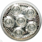ASL - 40800W-12V - 4800 - 4" White Dragon 4″ LED Back Up Lamp 12 Volts - Clear Lens / White LED