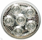 ASL - 40800W-12V - 4800 - 4" White Dragon 4″ LED Back Up Lamp 12 Volts - Clear Lens / White LED