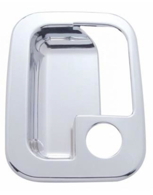 UNITED PACIFIC - 41710 : CHROME EXTERIOR DOOR HANDLE COVER FOR 2005+ KENWORTH/PETERBILT - DRIVER