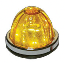 VC-VU-1110L-A : Valley Chrome Glass Lens Watermelon - Amber