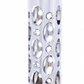 UNITED PACIFIC - 70785 : M30X3.5 THREAD-ON AUSTIN STYLE GEARSHIFT KNOB WITH 9/10 SPEED ADAPTER - CHROME/VERTICAL