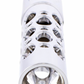 UNITED PACIFIC - 70785 : M30X3.5 THREAD-ON AUSTIN STYLE GEARSHIFT KNOB WITH 9/10 SPEED ADAPTER - CHROME/VERTICAL