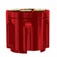UNITED PACIFIC - 70861 : GUN CYLINDER 13/15/18 SPEED GEARSHIFT KNOB - CANDY RED