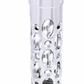UNITED PACIFIC - 70785 : M30X3.5 THREAD-ON AUSTIN STYLE GEARSHIFT KNOB WITH 9/10 SPEED ADAPTER - CHROME/VERTICAL