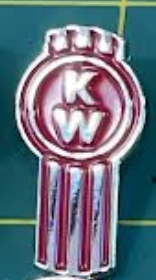 TT - K17 - Kenworth Medallion - Traditional Red