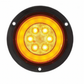 UNITED PACIFIC - 36958 : 21 LED 4" FLANGE MOUNT GLOLIGHT (TURN SIGNAL) - AMBER LED/AMBER LENS