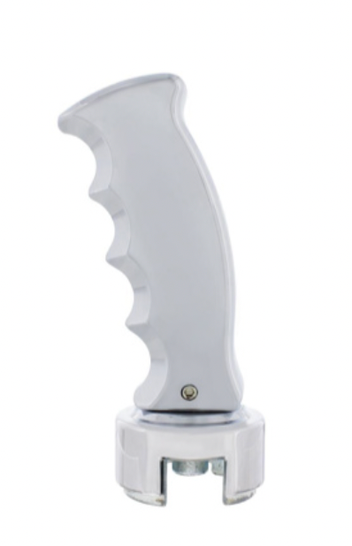 UNITED PACIFIC - 70636 : CHALLENGER GEARSHIFT KNOB WITH 13/15/18 SPEED ADAPTER - CHROME
