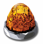 RW-JWL1000 : JEWEL STYLE WATERMELON HERO LED MARKER LIGHT - AMBER LIGHT / AMBER LENS