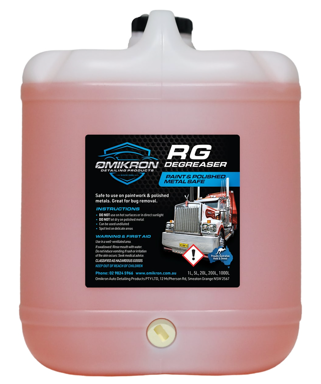 OMIKRON-RGDEG: RG Degreaser