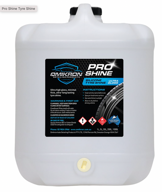 OMIKRON-PROSHI: Pro Shine Tyre Shine