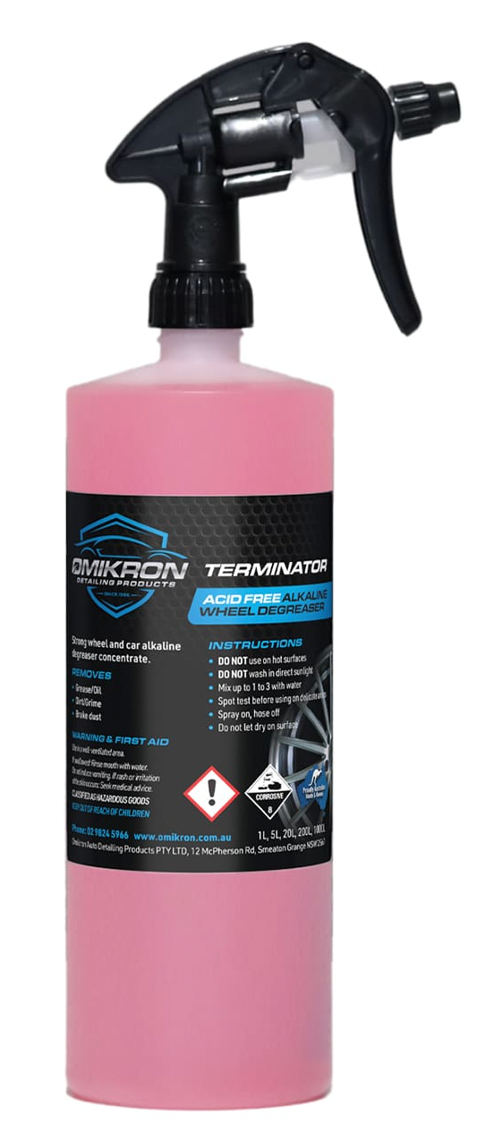 OMIKRON-TERWHE: Terminator Wheel Cleaner & Degreaser
