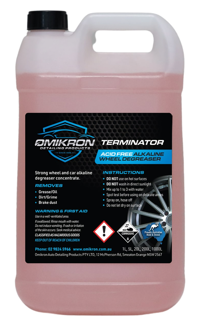 OMIKRON-TERWHE: Terminator Wheel Cleaner & Degreaser