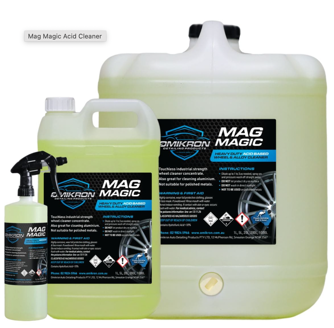 OMIKRON-MAGACI : Mag Magic Acid Cleaner
