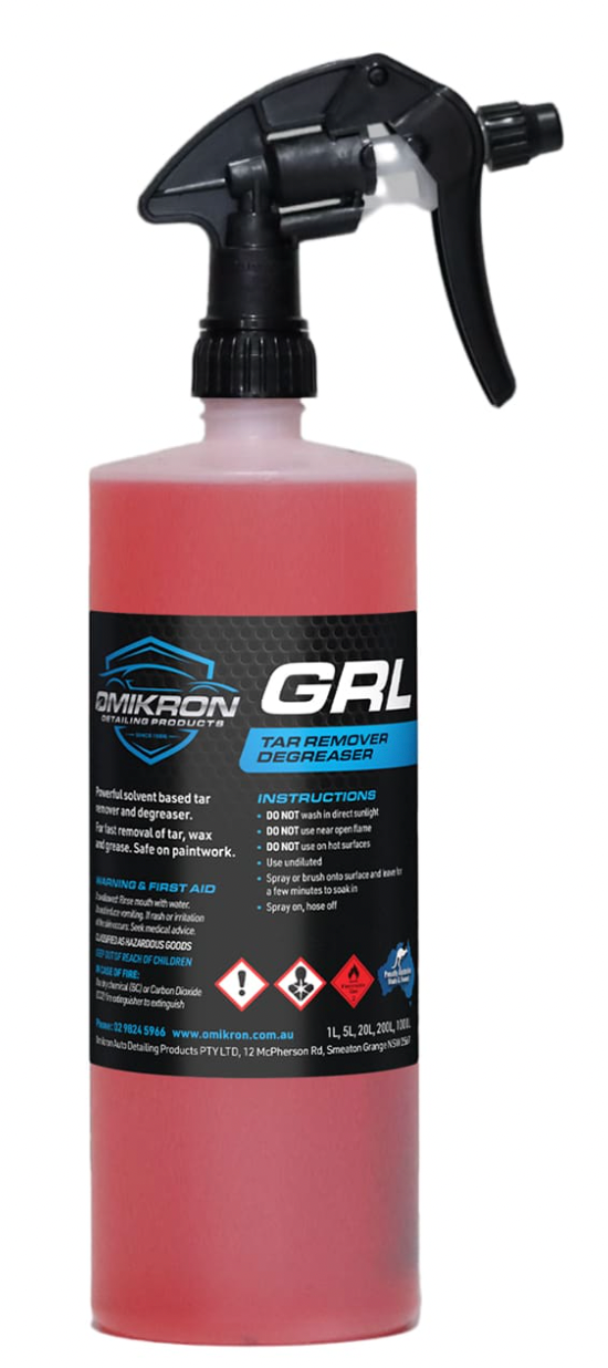 OMIKRON-GRL: GRL Tar Remover Degreaser